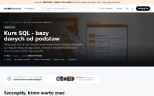 strefakursów.pl – Kurs SQL: bazy danych od podstaw